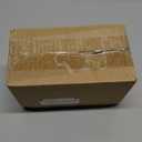 8 oz Amber Round Glass Jars, Pack of 2 with Black Lids, Cosmetics Containers for Face Cream Lotion, Powder, Candle, Spice, Body Butter