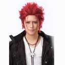 12' Short Red K Project Mikoto Suoh Anime Cosplay Wig1