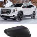 Right Passenger Side Exterior Mirror Cap Cover Rearview Mirror Cover Trim Fit for 2018 2019 2020 2021 2022 2023 Chevrolet Equinox & GMC Terrain Replace 23406416 (Textured Black)