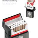 Cigarette Case with Lighter, Cigarette Case King Size for Men Women, Ace of Spades