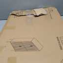 Semiocthome Shoe Storage Cabinet with 2 Flip Drawers, 23.6"(W) Freestanding Shoe Organizer for Entryway with Curved Doors, Narrow Shoe Rack Cabinet with Metal Handles for Foyer, Hallway