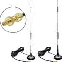 5G Antenna External Antenna for T Mobile 5G Home Internet, Netgear Nighthawk M7 Pro /M6 Pro/M5/M1, Jetpack MiFi 8800L Hotspot Router - 2 Pack (5G Antennas SMA + TS9 Adapters)