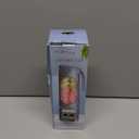 Portable Personal Electric Blender500ML Portable Shakes and Smoothies Blender12 Blades USB Rechargeable Small BlendersMixingCompactConvenient and Versatile(White)