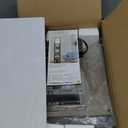 OUTON Floor Lamp with Shelves, LED Shelf Floor Lamp with 1 USB & 1 Type C Ports, 1 AC Outlet, 3 Color Temperature, Storage Display Wood Column Tall Standing Lamp for Living Room, Bedroom Office, Grey (Gray)