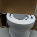 Ingenuity My Size Potty Pro 2-in-1 Potty Training Toilet, Floor Potty with Removable Potty Seat for Standard Toilets, Realistic Flushing Sound, For Toddlers Ages 18+ months, Up to 50 lb