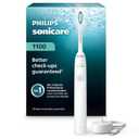 Philips Sonicare 1100 Series Electric Toothbrush - Sonic Toothbrush with Advanced Sonic Technology, EasyStart, Smartimer & Quadpacer, White, Model HX3641/02