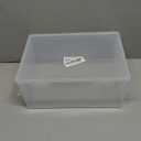 Plastic CD Storage Box, Store 40+ CDs, Clear DVD Storage Case