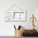 SRADMO Picture Frame New Great Grandparents Gift, Great Grandparents Baby Announcement Gifts, 12x6 Inch Tabletop Photo Frame, Promoted to Great Grandparents Picture Frame