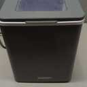 EUHOMY Nugget Ice Maker Countertop, Ready in 8 Mins, Self-Cleaning, 34lbs/24H Portable Ice Maker Machine with Ice Scoop & Basket, Sonic Ice Makers with Chewable Pellet Ice for Home/Party/RV/Camping