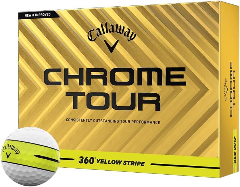 Callaway Prior Generation Chrome Tour 360 Stripe Golf Balls