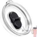 40oz Replacement Lid for 40oz Stanley Quencher H2.0 FlowState Tumber, Leak Proof Lid Fit for Stanley Cup, Reusable Dustproof Tumbler Cover (1 pack)