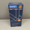 MAXTID Large Door Draft Stopper for Bottom of Doors 36 Under Door Sweep Noise Blocker Black Gap Stoppers Adjustable Doors Seal Sweep Guard Draft, Window Breeze Stoppers, Home Essentials Gadgets