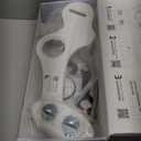 LUXE Bidet NEO 185 - Dual Nozzle, Self-Cleaning, Non-Electric Bidet Attachment for Toilet Seat, Adjustable Water Pressure, Rear & Feminine Wash (White)