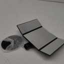 Impressions Vanity Hello Kitty Mirror with Lights, Trifold LED Tri Tone Makeup Mirror with Touch Sensor and Three Adjustable Mirror Panels, Handheld Magnifying Makeup Mirror (Black)