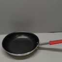 Tramontina Professional 10-Inch Non Stick Frying Pan, Heavy-Gauge Aluminum Skillet with Reinforced Nonstick Coating, Red Handle, Dishwasher and Oven Safe