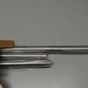 Mcrbeay Shower Curtain Rod, 1" Diameter Heavy Duty Tension Shower Rod, Non Slip Adjustable 28-74 inch No Drill Shower Curtain Rods Spring Tension For Bathroom, Shower Stall, No Rust, Brushed Nickel