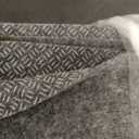 Modern Geometric Non-Slip Area Rug – Dark Gray / Charcoal