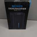 Dehumidifier, 95OZ Dehumidifier for Home 1000 Sq.Ft - Quiet with Auto Shut Off & Relaxing 7 Color Ambient Light,Ideal for Livingroom, Bedroom, Basement(Black)