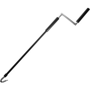 Heavy Duty Awning Crank Wand Manual Shade Opener Tool for Rv Awnings Outdoor Canopies Easy to Use Compact Design for Patio Shade Systems