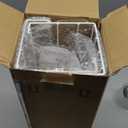 No-Screw Under Desk Cable Management Tray - Self-Adhesive Installation, Cord Management, Cable Tray, Under Desk Wire Organizer - White Single Tray