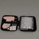 BEVTEE Price Tagging Guns for Clothes (Not Stitch Gun), Retail Price Tag Attacher Guns for Clothing, Includes 5 Needles, 1120 Barbs Fasteners-0.98'' and 1.96'', 50Pcs Price Tags, 1 Hard EVA Bag(Pink)