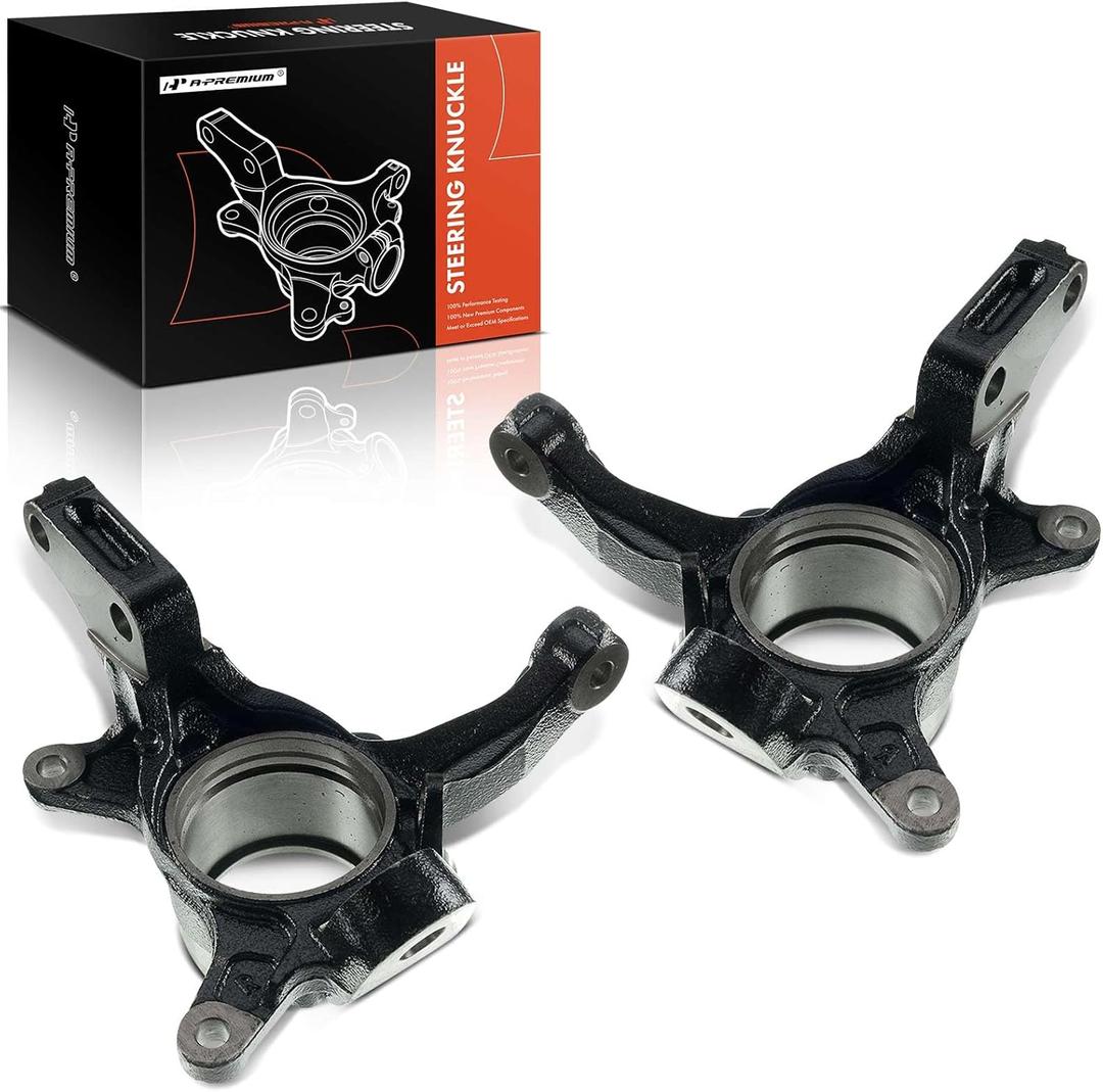 A-Premium 2 x Front Suspension Steering Knuckle Compatible with Toyota Avalon 1997-2004, Camry 1997-2001, Sienna 1998-2003, Solara 1999-2003, Lexus ES300 1997-2001, Replace # 4321206070 4321233060