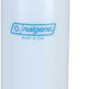 Nalgene HDPE Wide Mouth Water Bottle, Clear, 48 oz