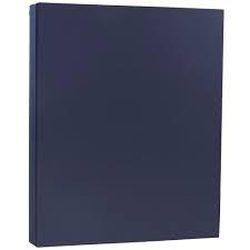 Dark Blue 80 lb Paper, 50 pack, size: 8.5" x 11"