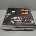 Oneshow 17.3 In Moving Sand Art Picture Wall Hanging, 3D Sand Art Liquid Motion 360 Rotating, For Meditation, Home Office Decoration Relax Mood Glass Craft Birthday Gifts for Adults (Blue-17.3 In)