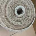 Burlap Table Runner 12 Inch by 50 Yards Natural Jute Hessian Burlap Roll Crafts Fabric Rolls with Sewn Edges for Country Rustic Party Wedding Decorations Farmhouse Kitchen Decor(12" x50Yard)