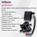 Forwinparts Evap Canister Vent Solenoid Valve Assembly P0449 for 2004-2010 Chevy Silverado GMC Sierra 1500 2500 3500 HD Classic Vapor Canister Vent Solenoid 19207763 911-237 10357992 CVS34
