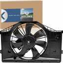 KELOKE Engine Radiator Cooling Fan Assembly with Brushless Motor for Honda