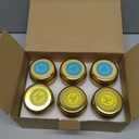 Scented Candles Gift Set, 12 Pack Natural Soy Wax Single tin 4 oz for Family Gatherings, Festive Candles
