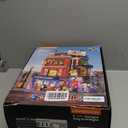 Street Fusion Boxing Club Lighting Building Bricks Set - City Town Modular Playset Collection Display kit with Minifigures 3036 Pcs for Adults & Teens & Life Enthusiasts