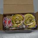 Hicarer 30 Pieces 2.36 Inch Plastic Gold Medals for Awards Sports Soccer Football Medals for Awards Gymnastics Winner Competition Party Favors