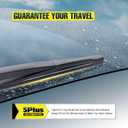 16" Rear Windshield Wiper Blade Replacement for Ford Expedition 2015 2014 2013 2012 2011 2010 2009 /Lincoln Navigator 2015-2009, Premium All-Season Rear Wiper Blades For My Car (16J)