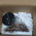 Pendant Lights Kitchen Island, 14.2in Brown Retro Ruffled Pendant Light Hanging Lamp Kitchen Island Farmhouse Vintage Light for Dining Room Bedroom Hallway Restaurant Foyer