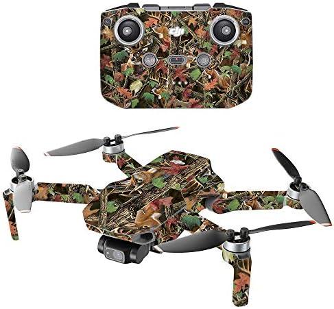MightySkins Compatible with DJI Mini 2 Portable Drone - Buck Camo | Protective, Durable, and Unique Vinyl Decal wrap Cover | Easy to Apply, Remove, and Change Styles | Made in The USA