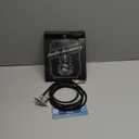 Right Angle Guitar Cable 3.3ft 2 Pack, Nylon Braided Anti-Kinking Kevlar-Reinforced, 20 AWG 99.99% OFC 1/4 Instrument Cable, AL & OFC Shielded Guitar Cord for Fender Electric Guitar (Black)