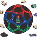 FIFA WorldCup2026 Wooden Puzzle Collectible Edition Ball 200Pcs DecorGift