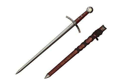 Wuu Jau Co H-26035WD Crusader Knights of Templar Short Medieval Cosplay Sword Dagger, 23", Black Wuu Jau Co H-26035WD Crusader Knights of Templar Short Medieval Cosplay Sword Dagger, 23", Black
