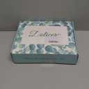 Dolicer 2 Packs 6FT Artificial Eucalyptus Garland, Faux Greenery Garland Fake Vines Hanging Silver Dollar Eucalyptus Leaves for Wedding Backdrop Arch Table Wall Party Home Decor (Grey Green With White Seed)