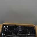 LANTEFUL 10 Tiers Shoe Rack 50 Pairs Large Capacity Tall Shoe Organizer Sturdy Shoe Storage with Two Hooks Space Saving Metal Wide Shoe Rack for Closet, Entryway, Bedroom, Black (10 Tier-61.2" High-34" Wide)