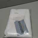 Surmente White Rectangle Tablecloth 90 x 156-inch Rectangular Polyester Table Cloth for Weddings, Banquets, or Restaurants