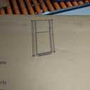 NiceTCU 56” Extra Tall Cat Gate for Doorway, 37.4-41.3" Wide Clear Gate
