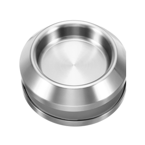 Round Sliding Glass Door Handle, 304 Stainless Steel Back-to-Back Bathroom Door Handles Pull Knob 2.3" OD with Screw for Shower Balcony Office Sliding Doors, Silver