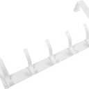 Alipis Over The Door Heavy Duty Hook No Drilling Clothes and Hat Hanger for Sundries Storage Sturdy Design for Bedroom Bathroom Kitchen Use Hooks