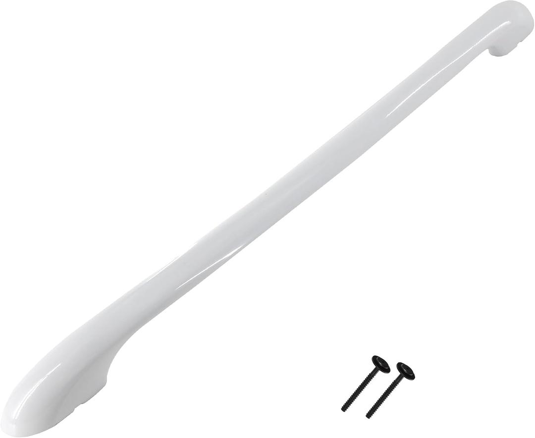 316443601 Oven Door Handle Appliance Replacement Compatible with Kenmore Electrolux Frigidaire Fit for Kitchen Range Stove with 2 316433300 Oven Door Handle Screws