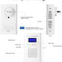3 Packs Combination Gas & Carbon Monoxide Detector, Plug in Carbon Monoxide Alarm & Natural Gas Detector, Propane, Methane, with Backup 9V Battery Feature, Digital Display, for Home, Apartment, RV