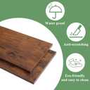 Industrial Pipe Clothing Rack Wall Mounted - Heavy Duty 2-Tier Closet Organizer with Wood Shelves & Dual Hanging Rods for Bedroom/Retail Store